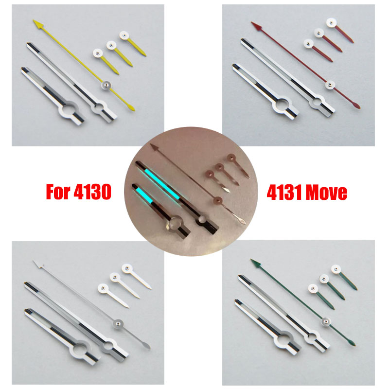 Rolex Watch Daytona - 4130 Blue Luminous Watch Hands Silver