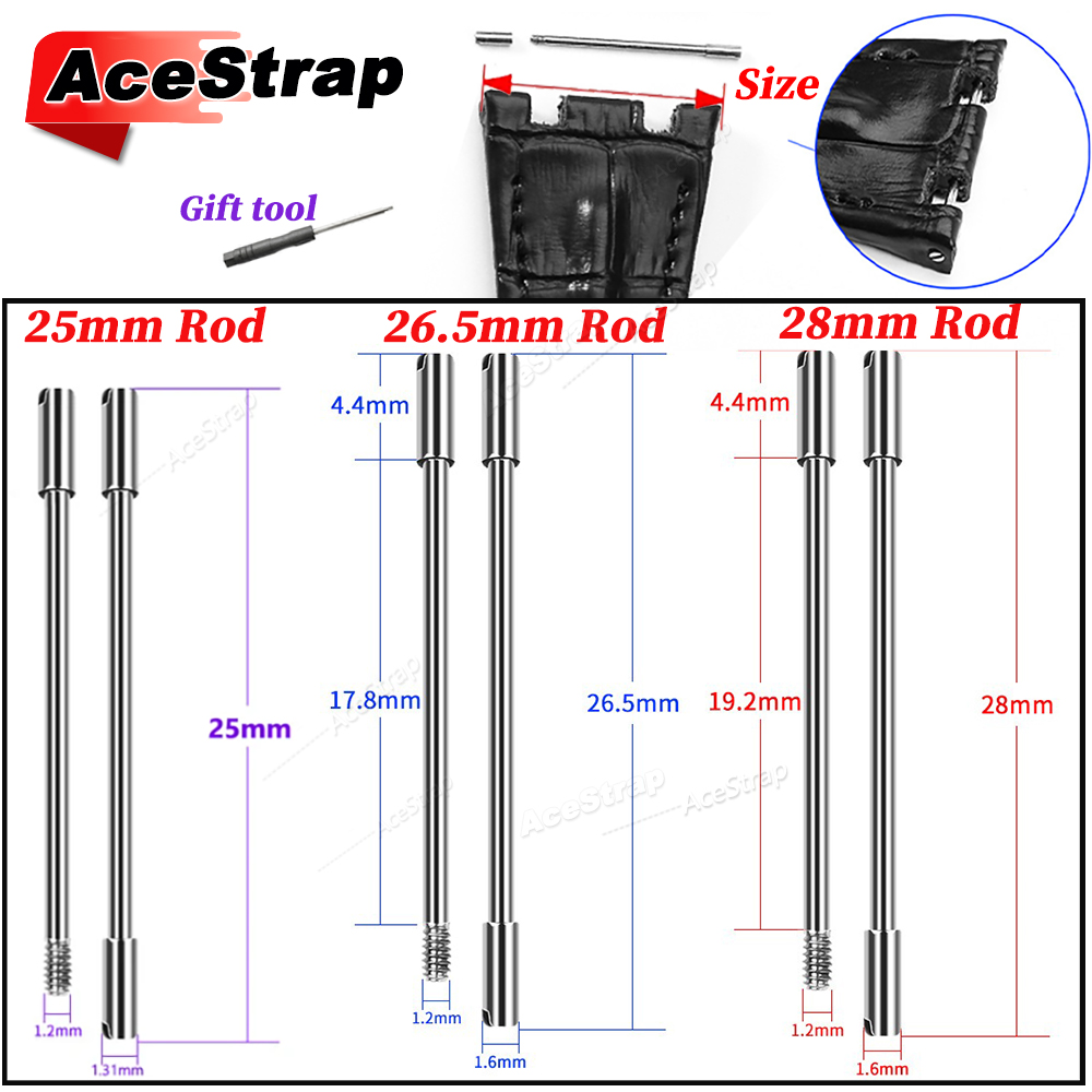 1set Stainless Steel Screw Rod - Audemars Piguet Watch Royal Oak ulasan dan harga