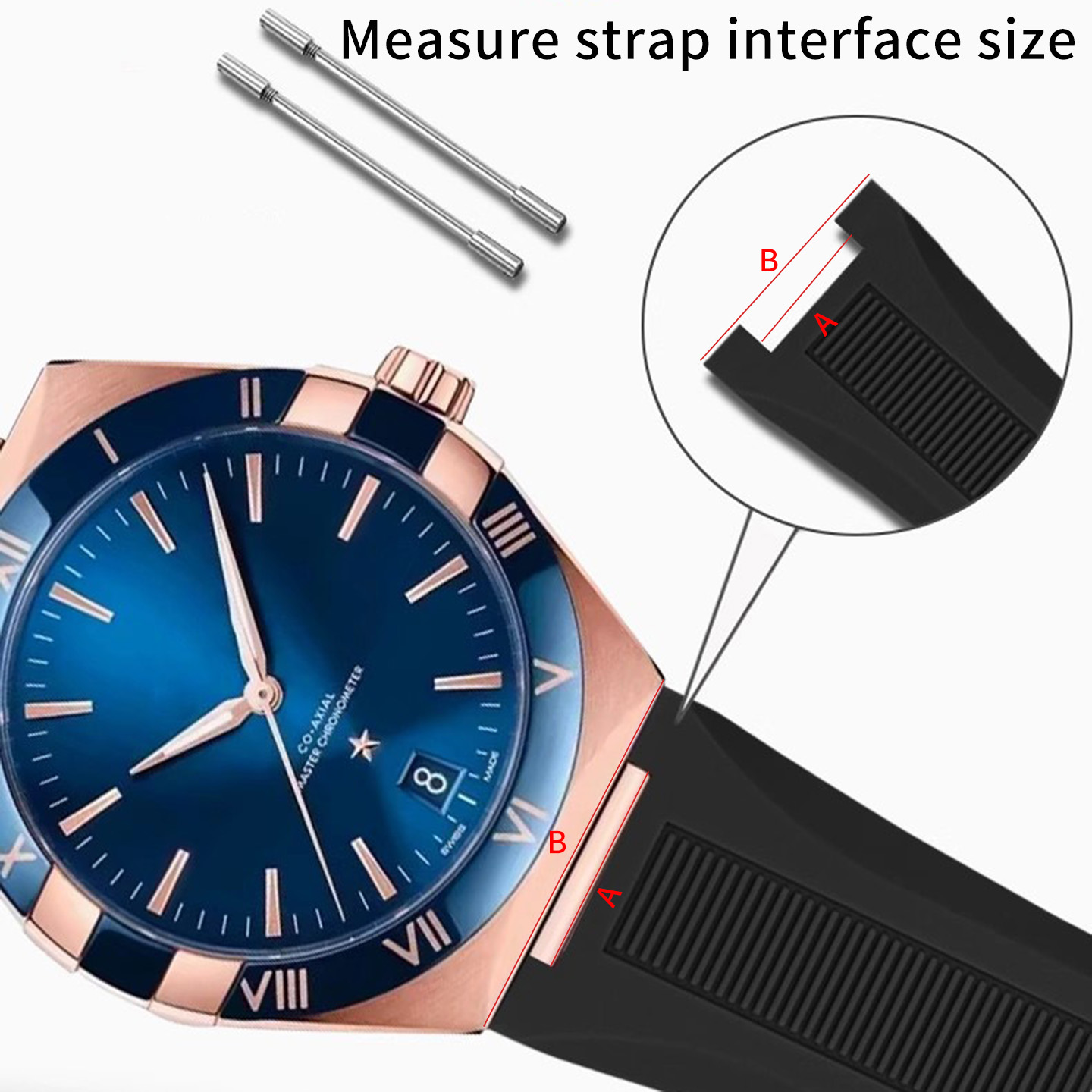 Notched silicone rubber watch  - Rubber Strap Diver ulasan dan harga