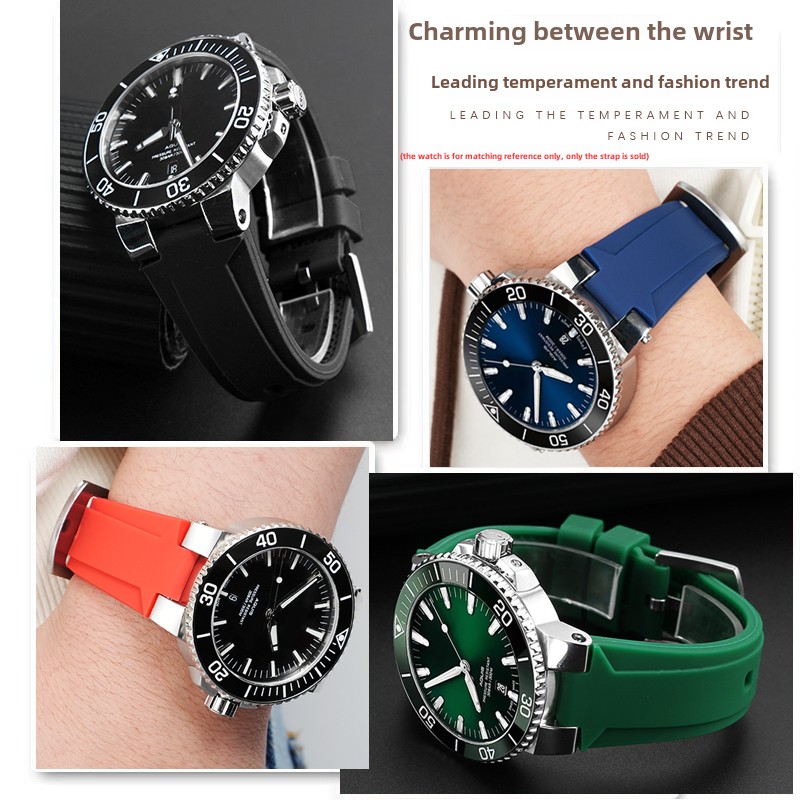 High Quality Rubber Strap For  - Rubber Strap Diver ulasan dan harga
