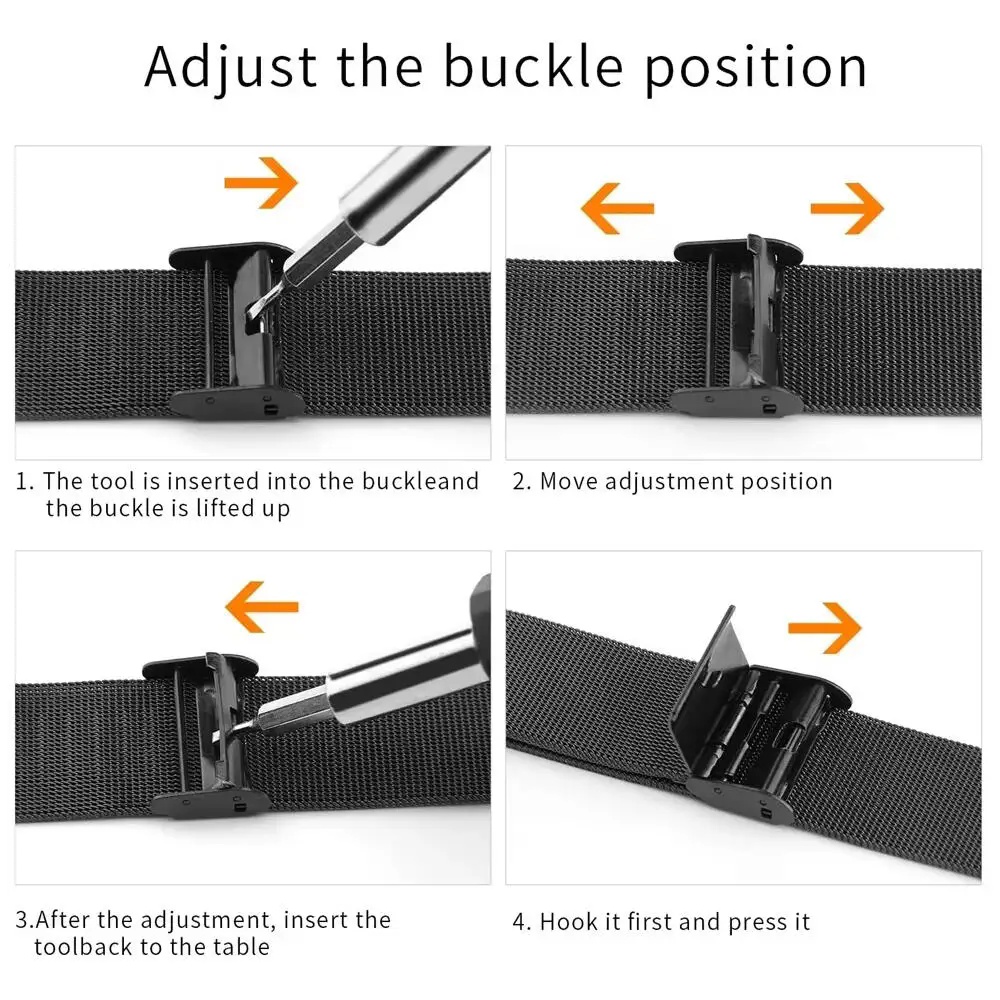Metal Bands for Garmin Venu X1 - Mesh Strap Metal ulasan dan harga