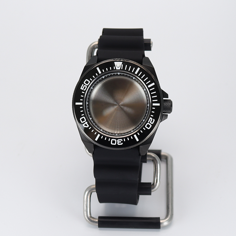 43.8mm Diver Watch Case Rubber - Rubber Strap Diver ulasan dan harga