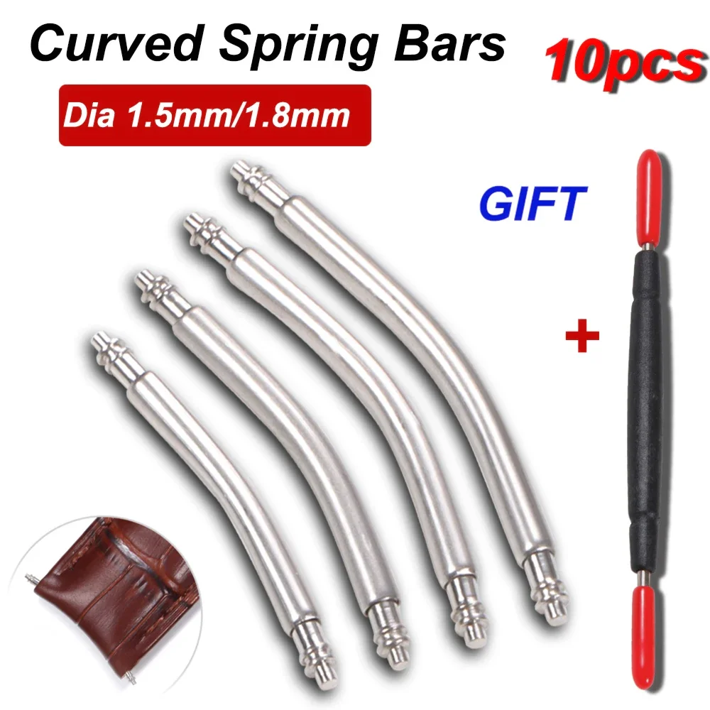 10pcs Curved End Spring Bar Di - Spring Bar Tool Set ulasan dan harga