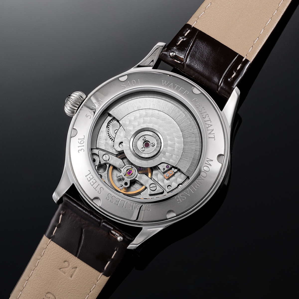 Sugess Watch of Men Moonphase  - Omega Watch Constellation ulasan dan harga