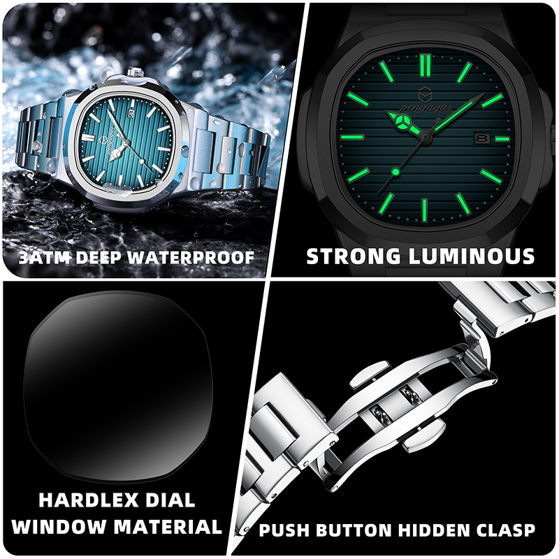 Fashion Men Business Watches S - Patek Philippe Watch Nautilus ulasan dan harga