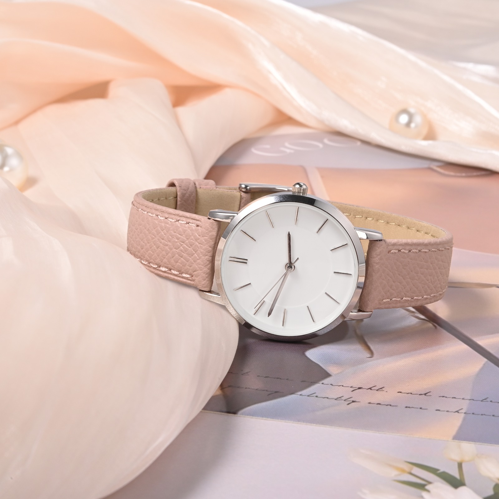 WOCCI Top Grain Leather Watch  - Leather Strap Quick Release ulasan dan harga