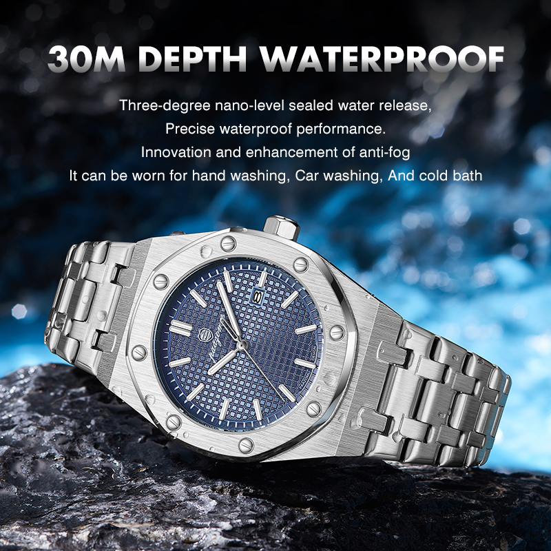 PAAZOMU Luxury Business Man Wr - Patek Philippe Watch Nautilus ulasan dan harga